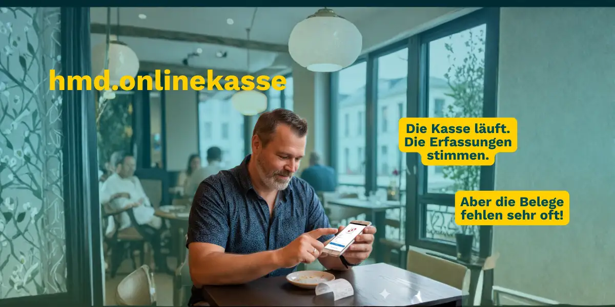 Cover: Dein Kassenbuch ist digital. Aber wo sind die Belege?