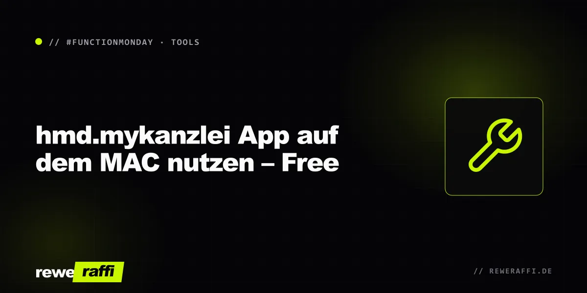 hmd.mykanzlei App auf dem MAC nutzen – Free