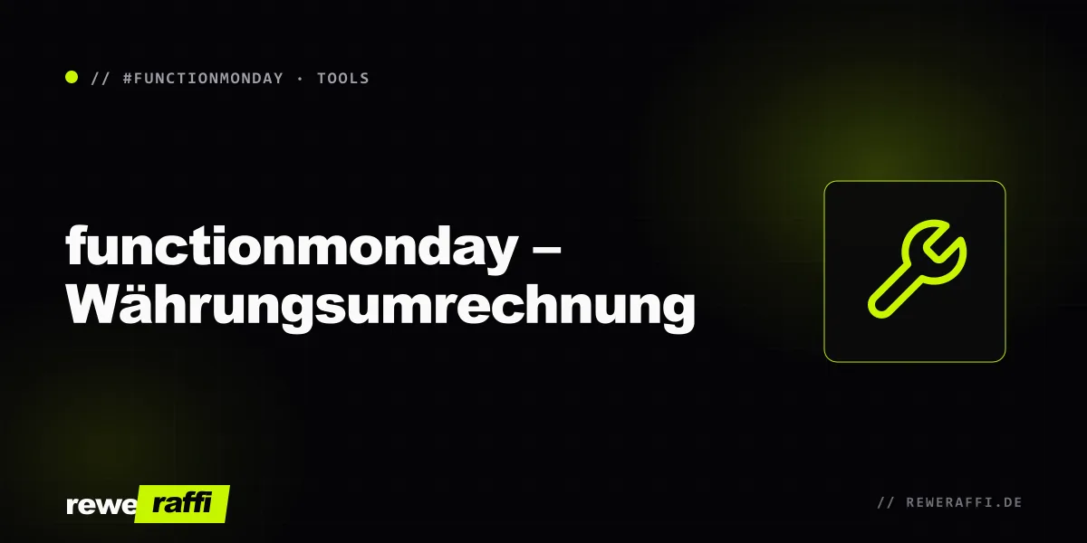 functionmonday – Währungsumrechnung
