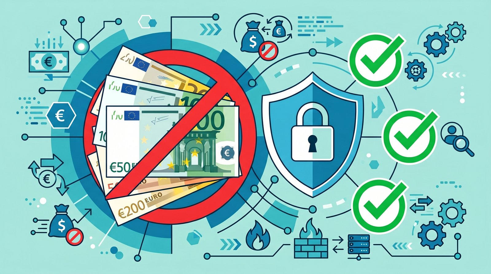 Infografik zur Geldw&auml;schepr&auml;vention: Pflichten, Fristen und Meldewege f&uuml;r Steuerberater seit 2026