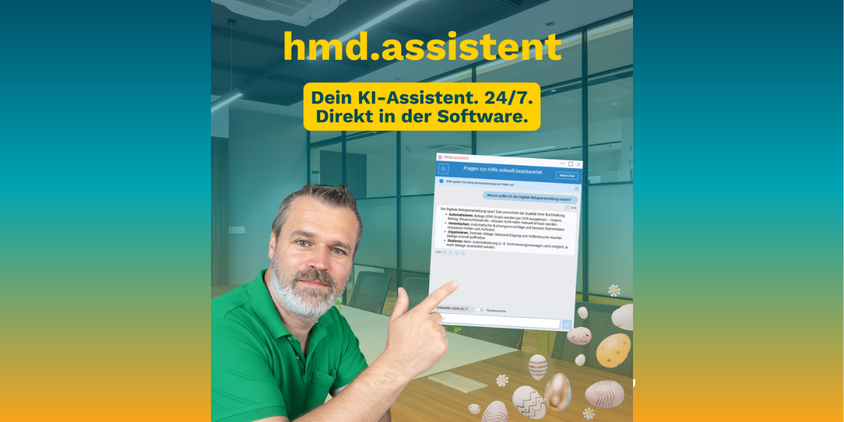hmd.assistent – Dein KI-Assistent in der hmd-Software